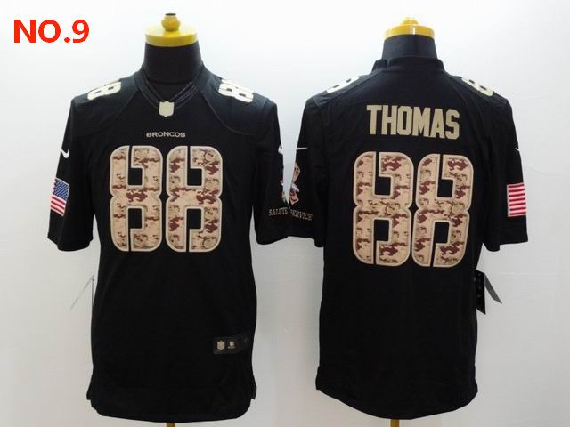 Men's Denver Broncos #88 Demaryius Thomas Jersey NO.9 ;